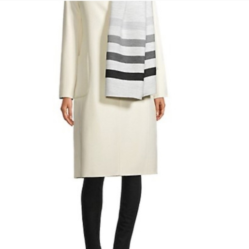 HBC Stripes sterling stripe blanket/scarf